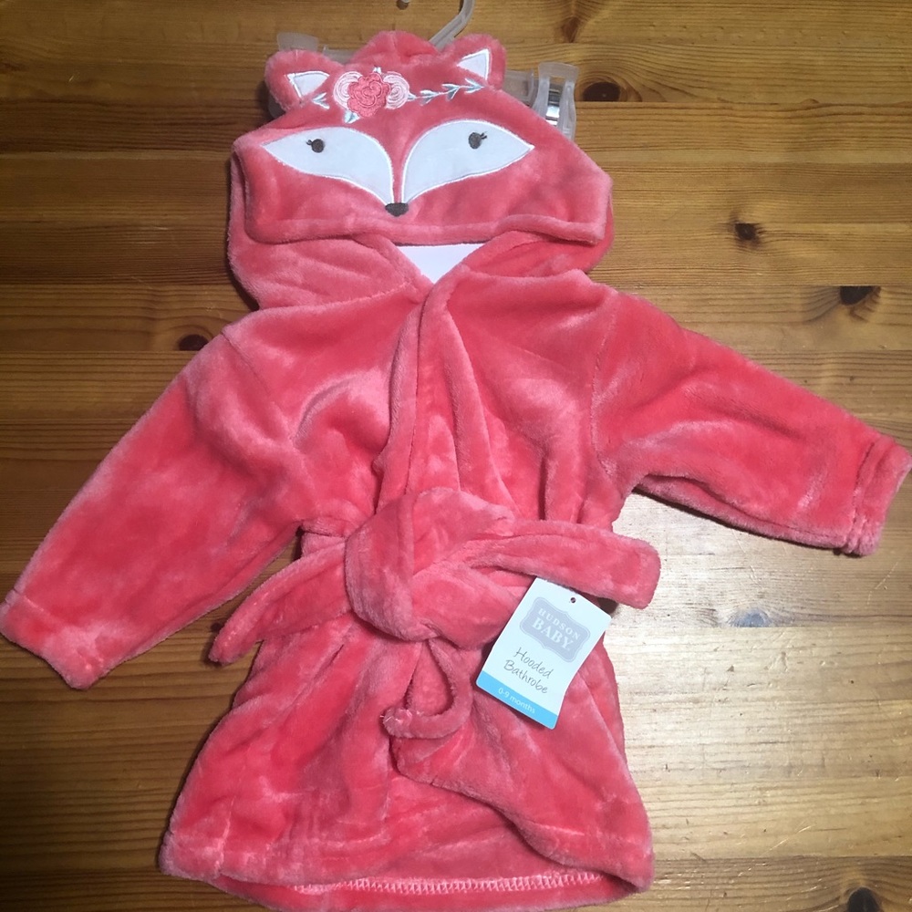 Pink Fox robe